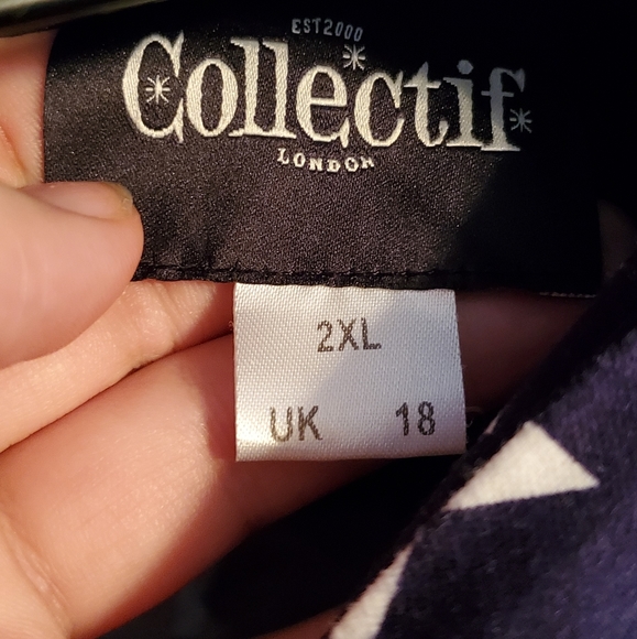 Collectif Alexa Stars Swing Skirt in 2X - Picture 10 of 12